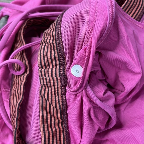Lululemon Athletica Women’s Make A Move Tank, Paradise Pink, Yoga Tank size 6 - Picture 11 of 13